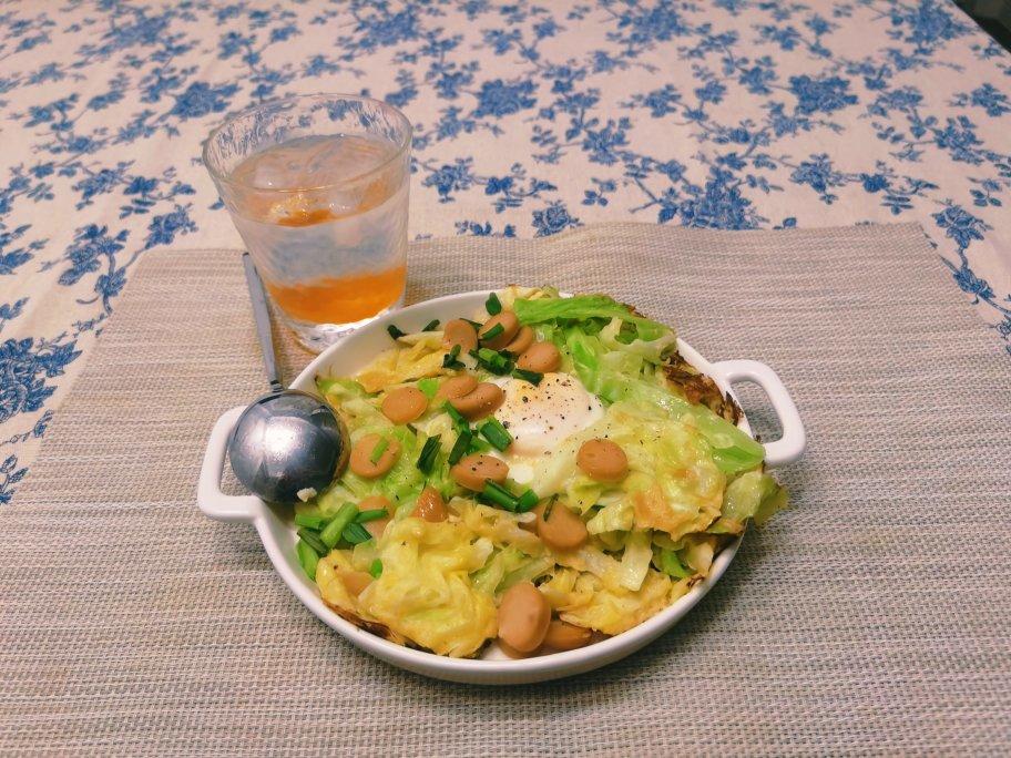 减脂餐｜包菜大阪烧，营养早餐～超简单
