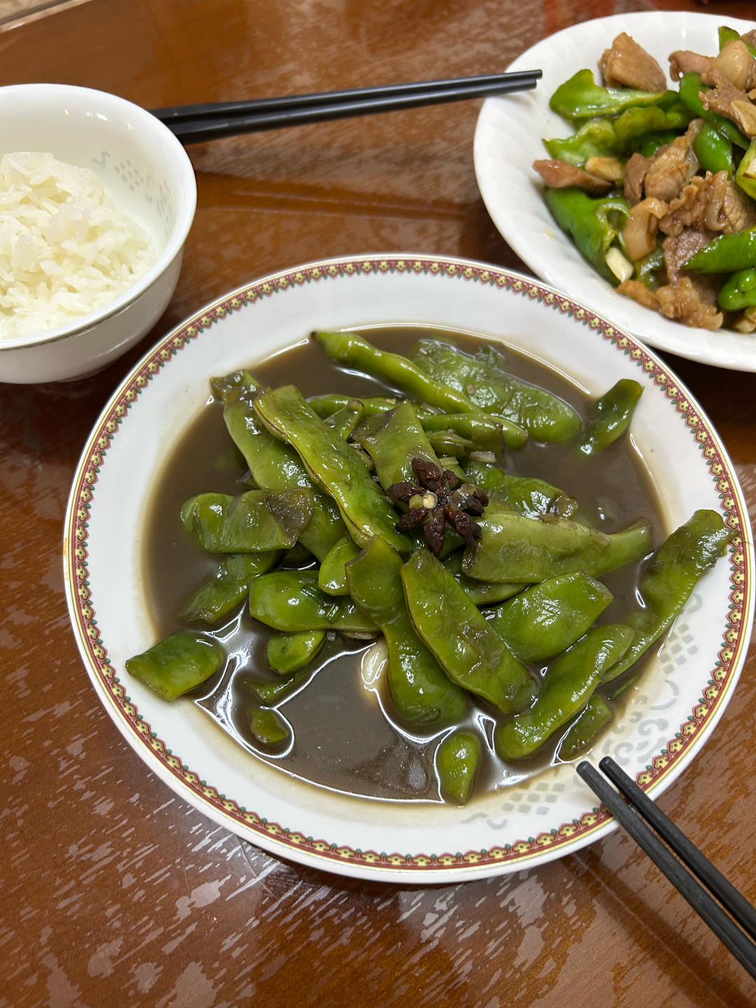 超级好做好吃的【素烧油豆角】