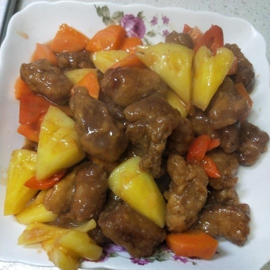 🍍酸甜菠萝咕噜肉