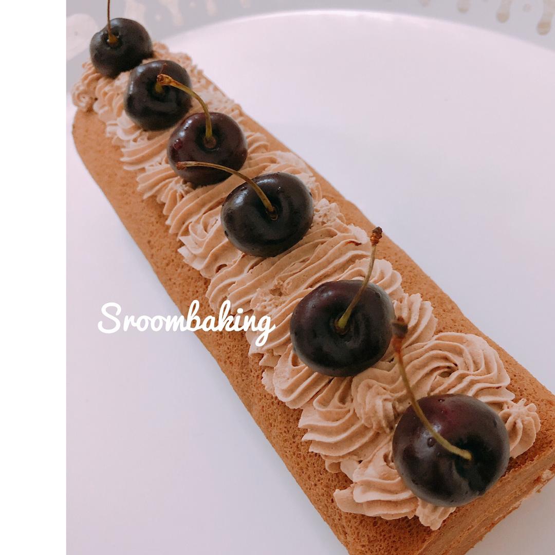 咸摩卡奶油卷/完美毛巾面技巧+回味无穷摩卡配方/烘焙视频蛋糕篇9「中卷」