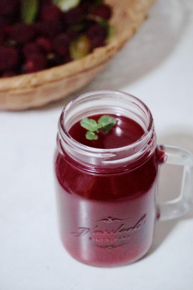 不能更简单的杨梅汤