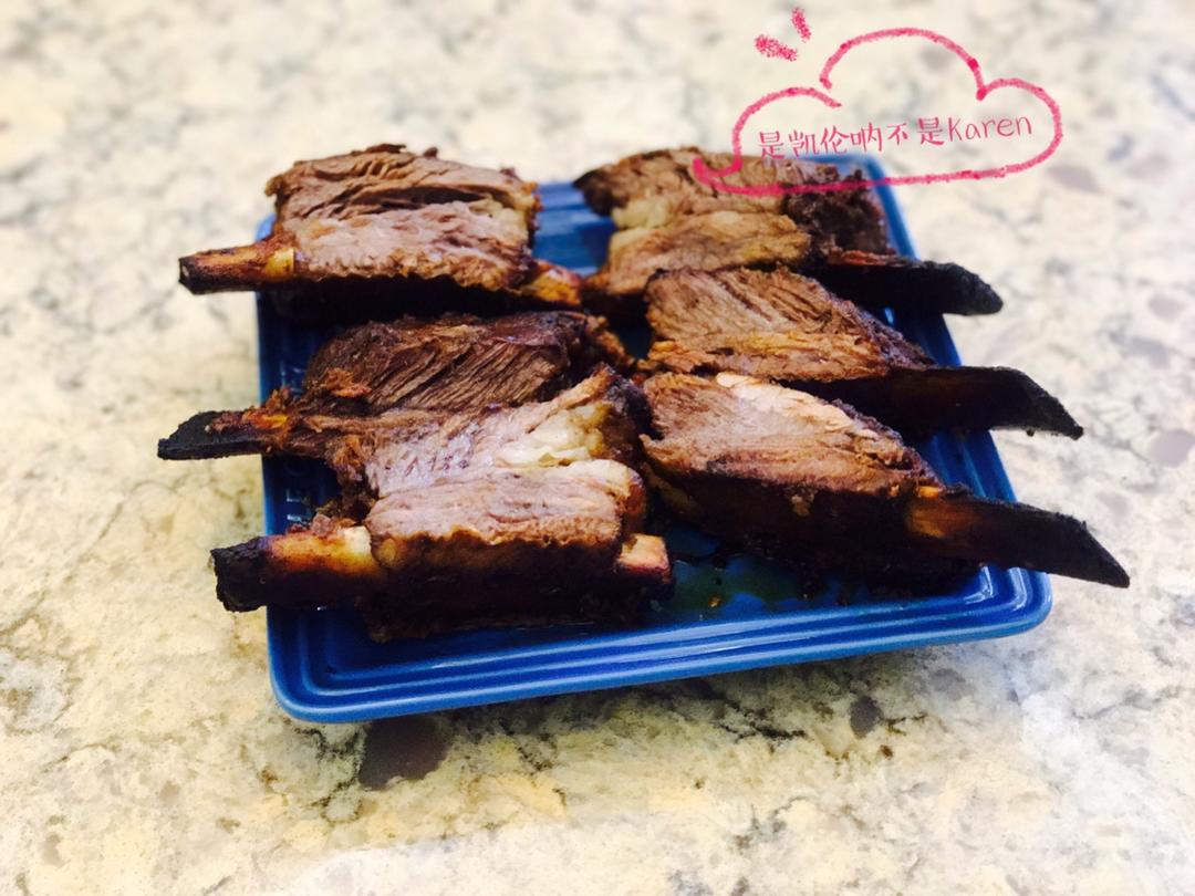 【烤牛肋排Beef short ribs 】