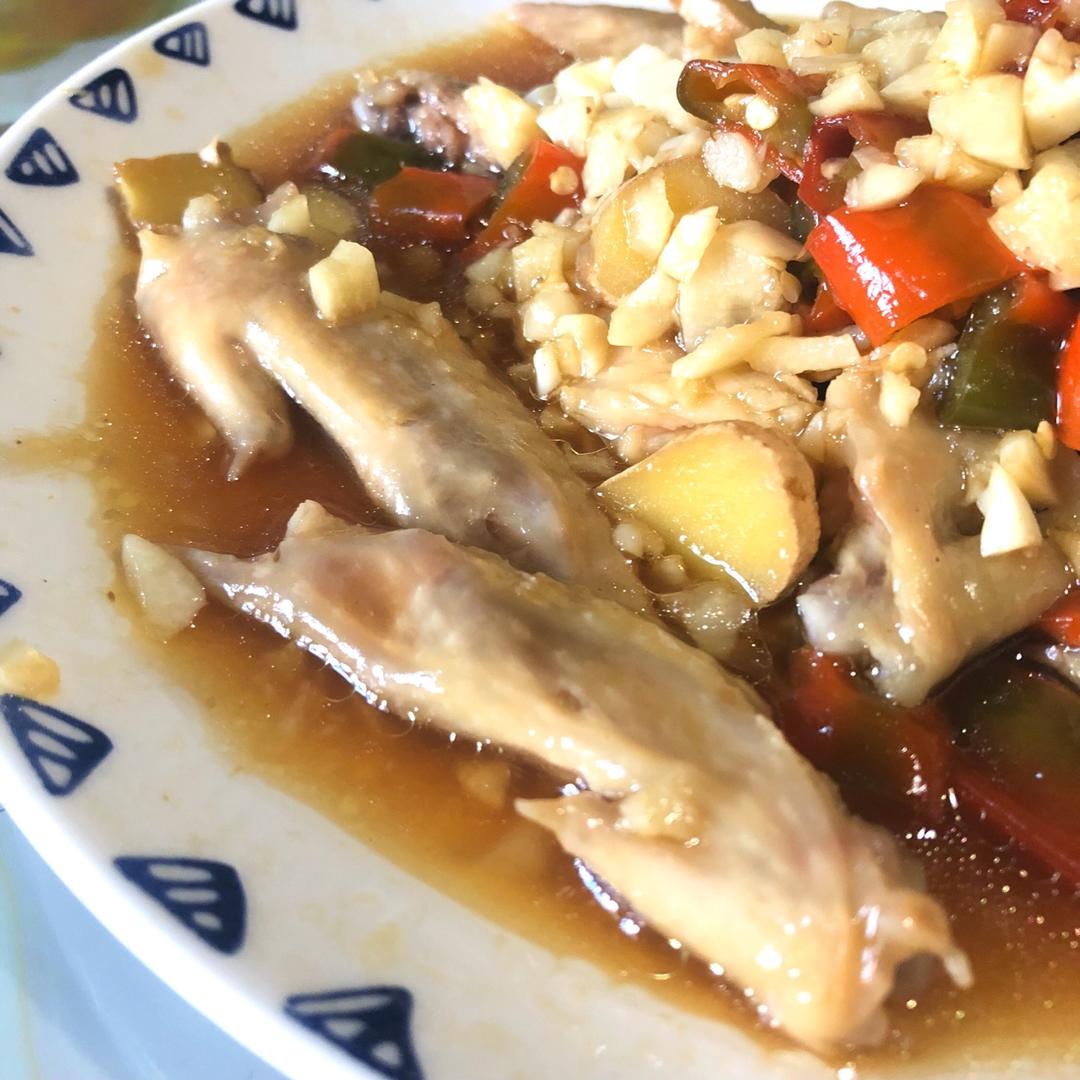 和下午茶谈情说爱（蒜蓉辣翅尖）