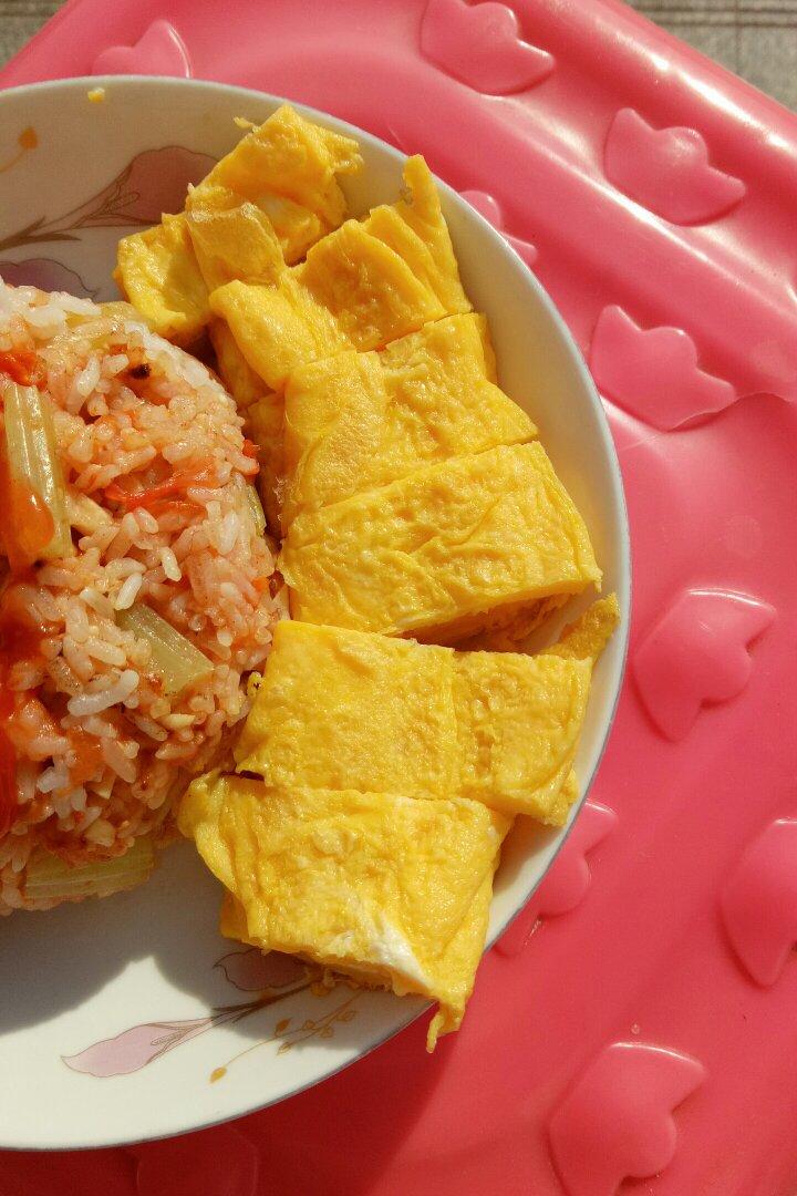 平底锅(yuan形)版~原味厚蛋烧