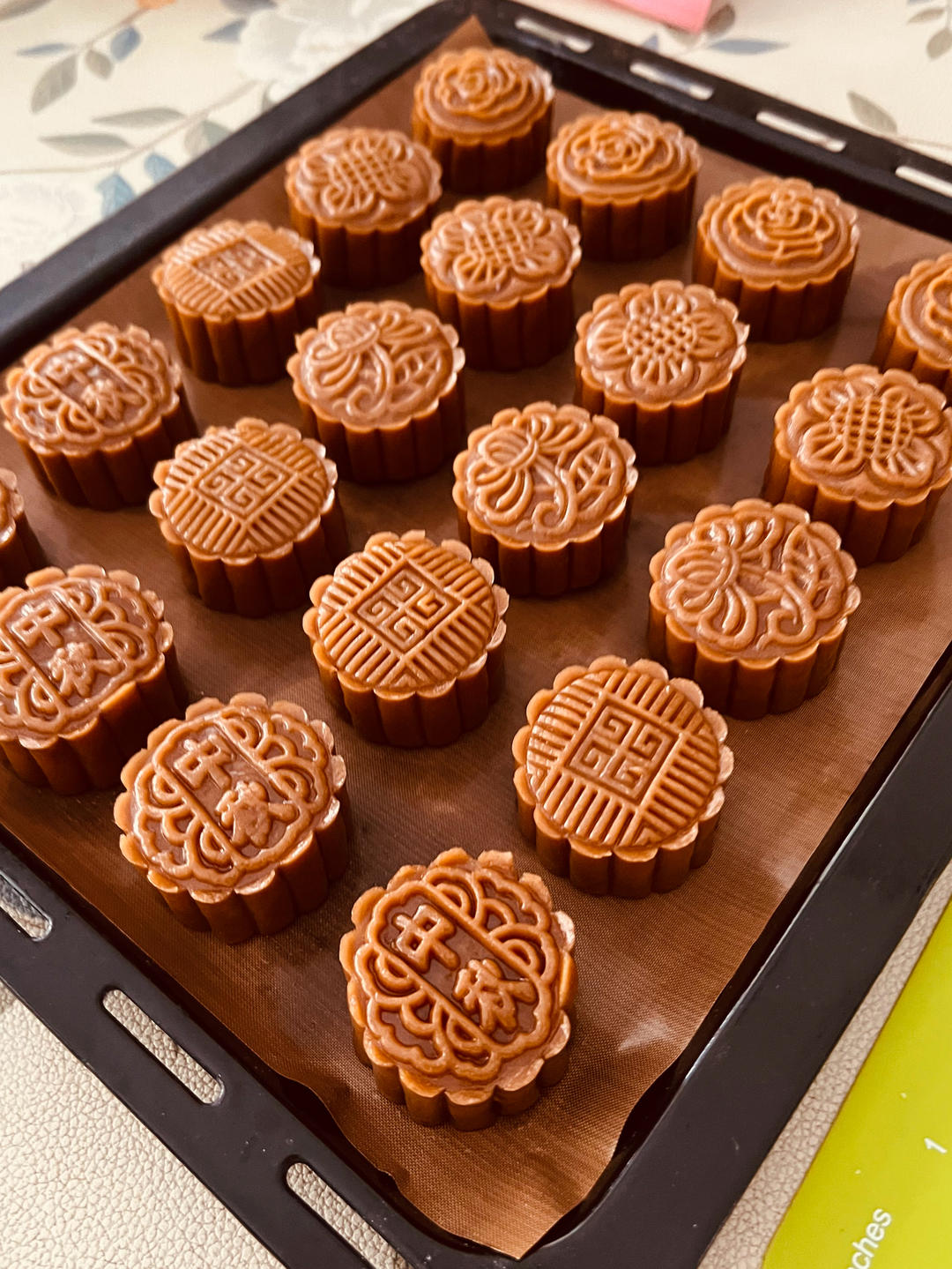 🥮黑糖五仁｜广式月饼｜万能黑糖广式月饼皮