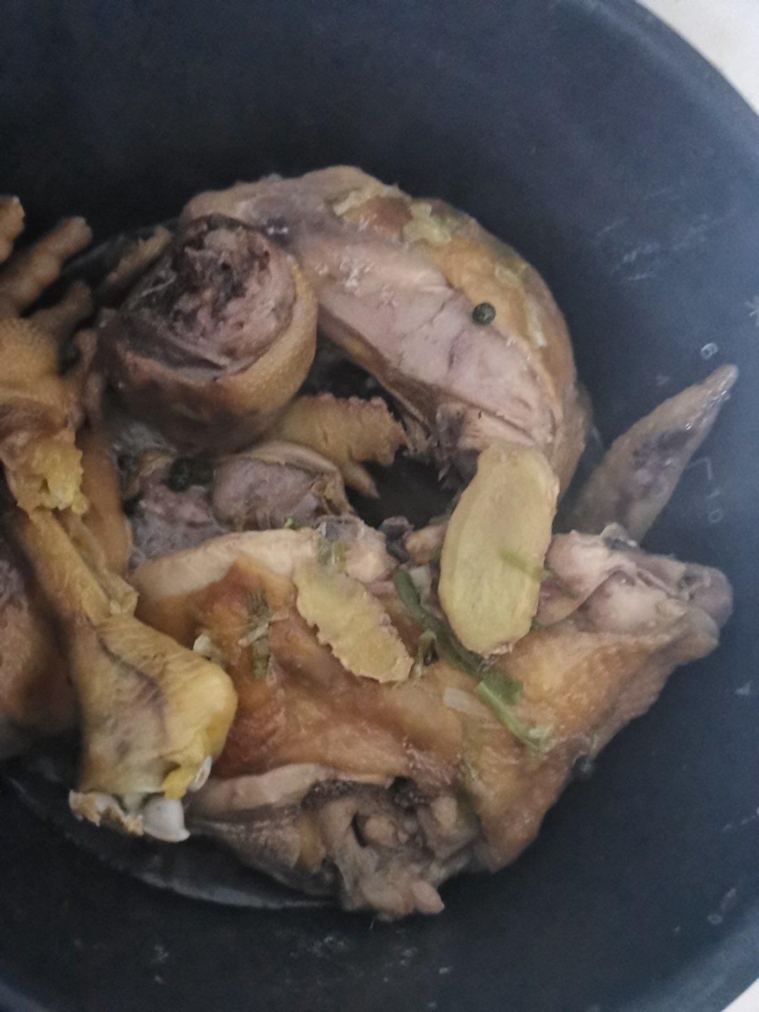 秒杀街头的盐焗鸡-电饭煲