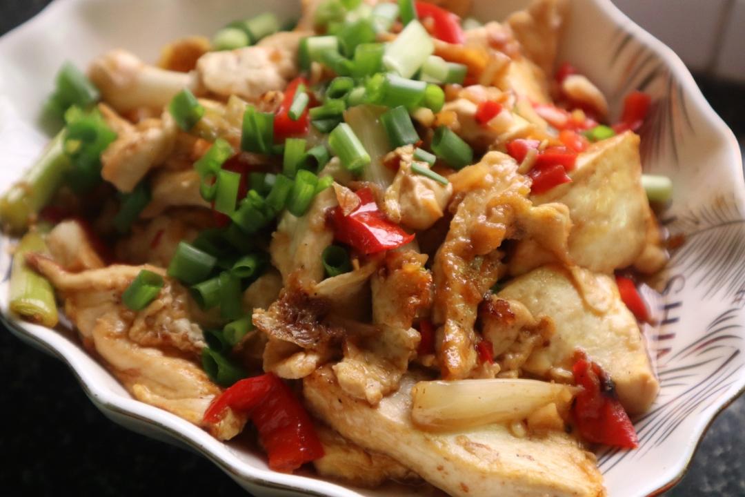 焖煎豆腐