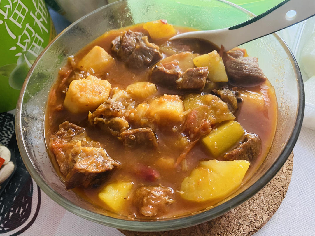 番茄土豆炖牛腩（高压锅版）