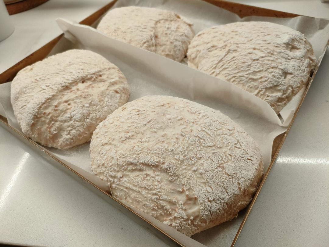 超大孔的恰巴塔ciabatta意大利拖鞋面包（波兰种）一学就会