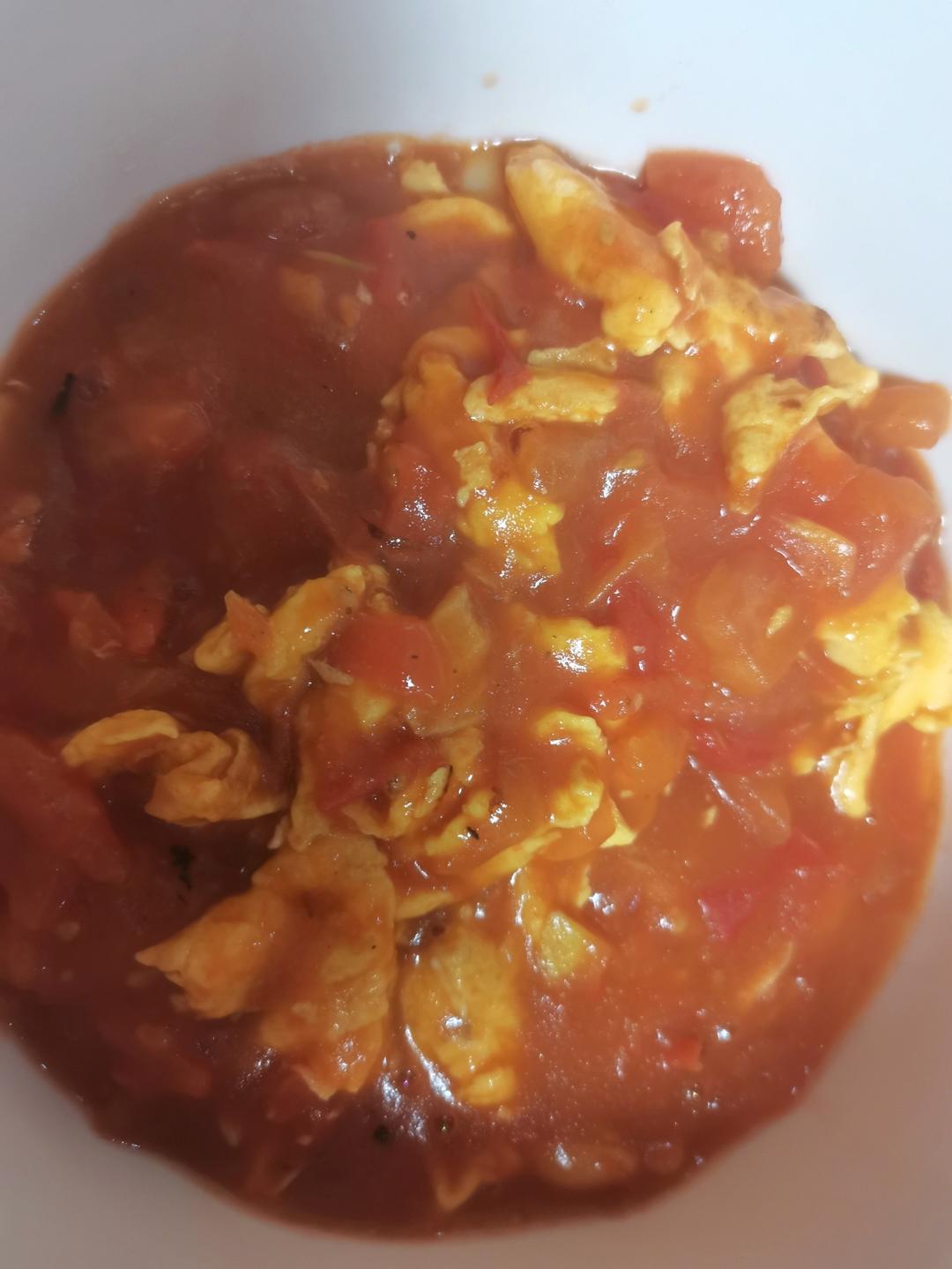 番茄鸡蛋打卤面