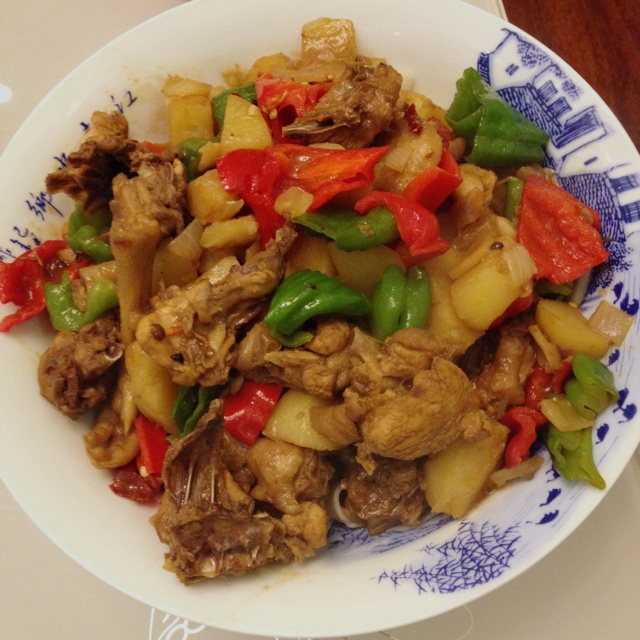 超下饭的新疆大盘鸡