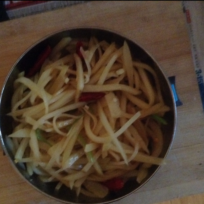 凉拌土豆丝
