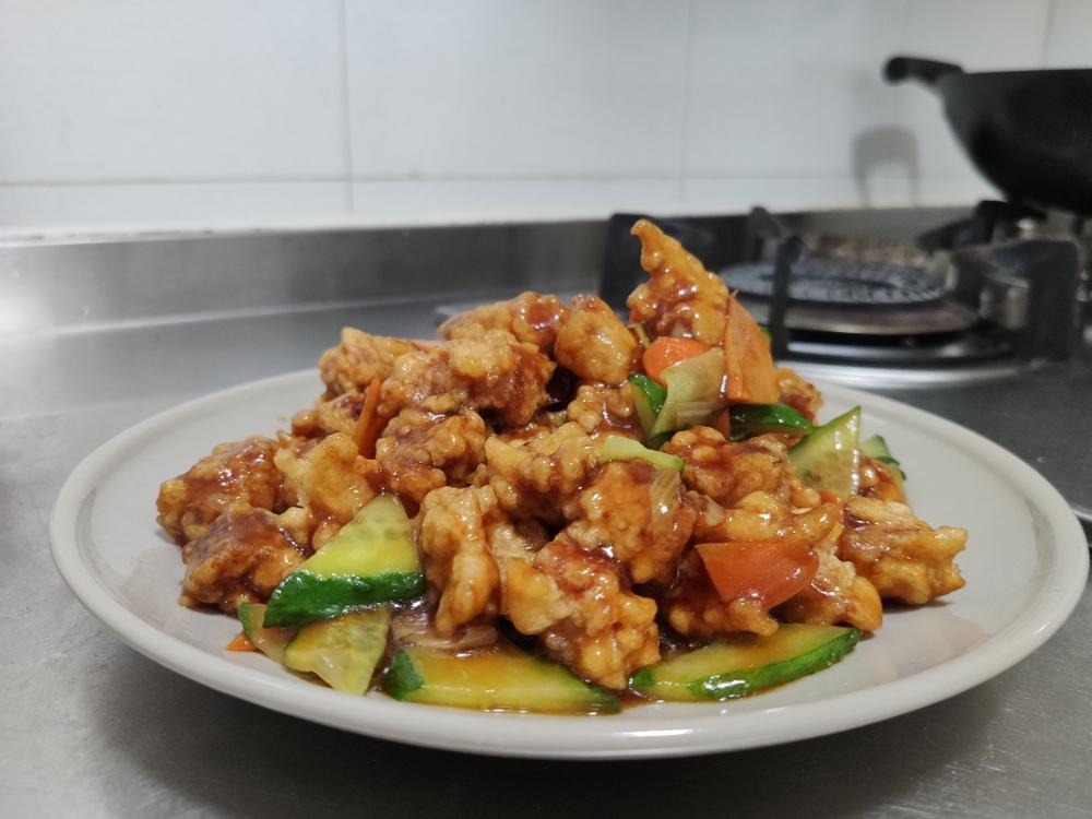 正宗东北溜肉段的做法
