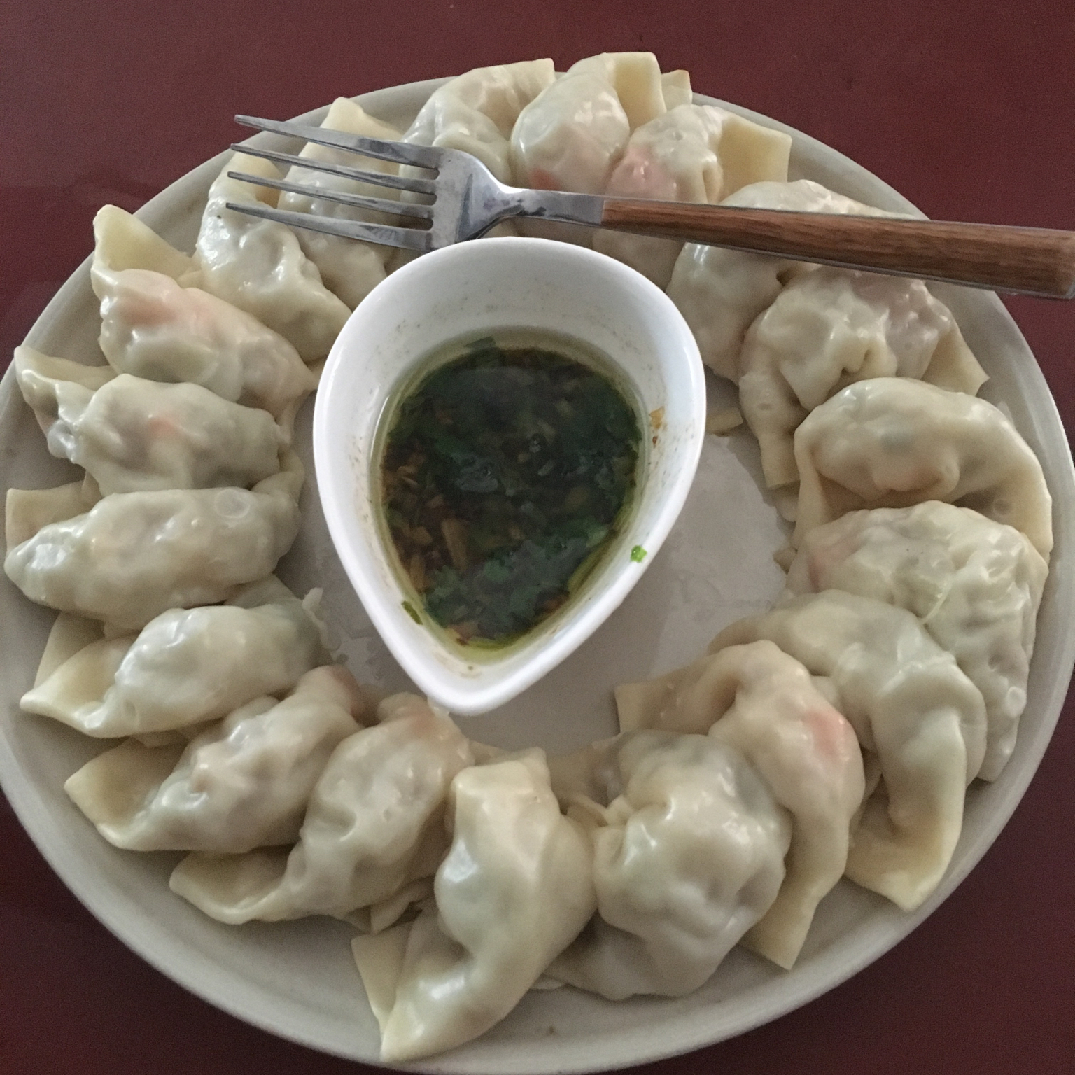 芹菜胡萝卜猪肉水饺