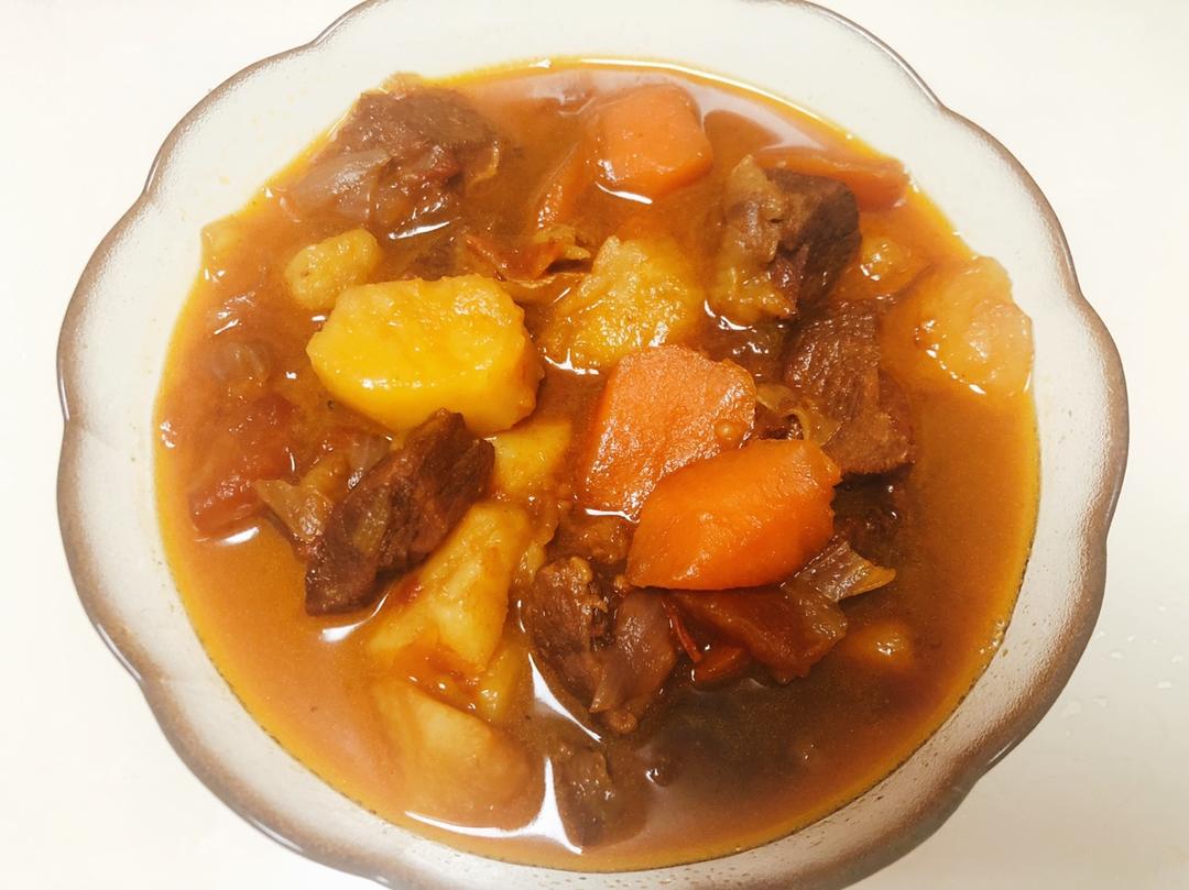 番茄土豆炖牛腩