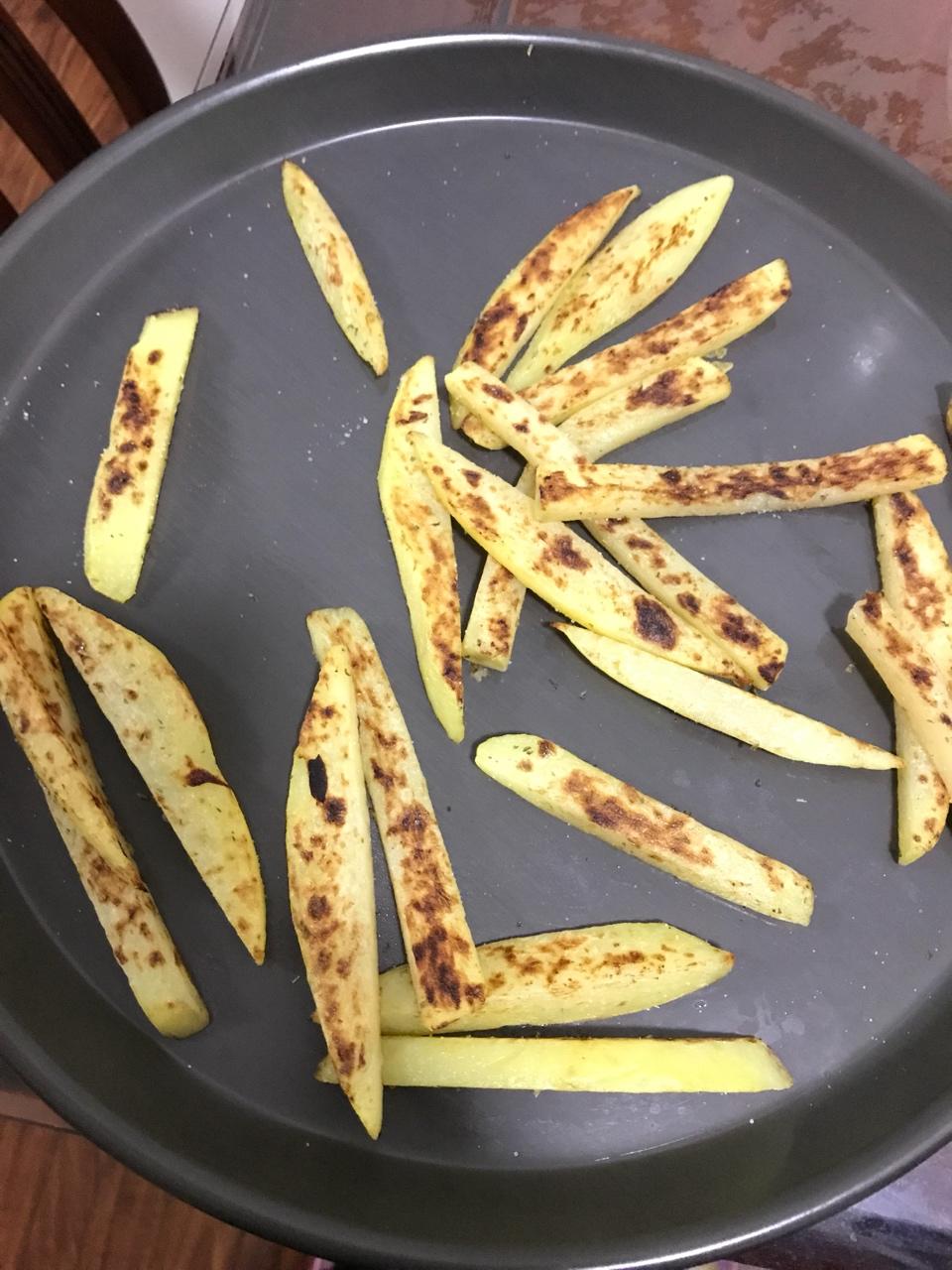 2勺油搞定炸薯条（烤箱版 ）