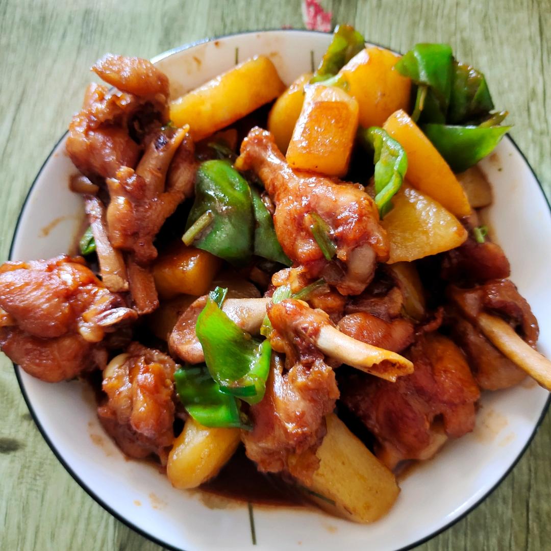 照烧土豆鸡翅根