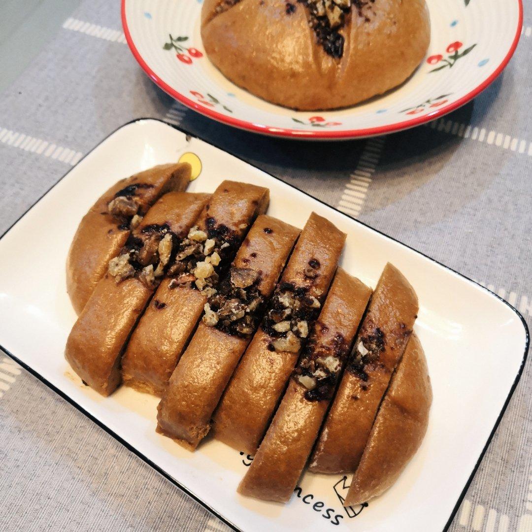 快手操作的包子