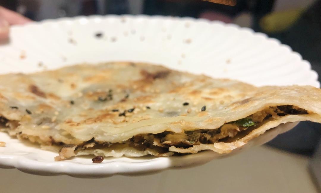 梅干菜猪肉烧饼