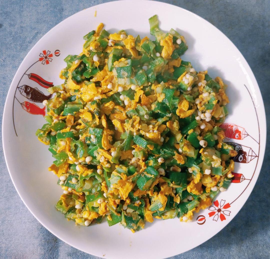 超易上手的美味秋葵炒鸡蛋