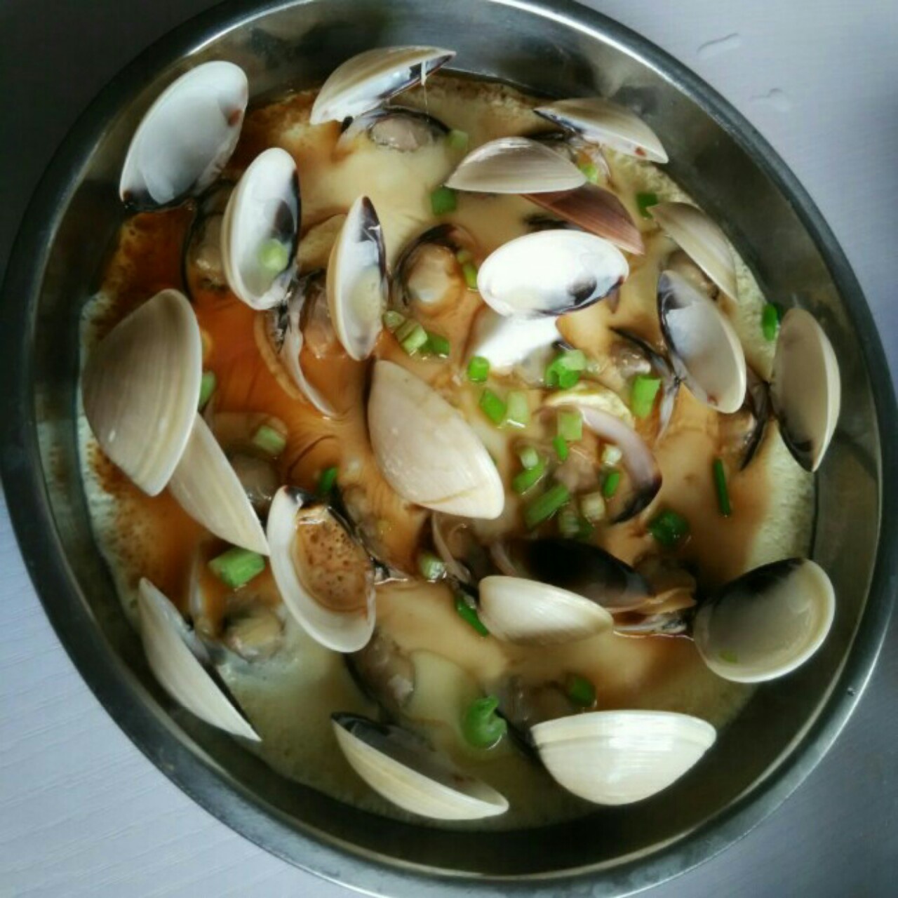 juneaug做的白贝蒸水蛋