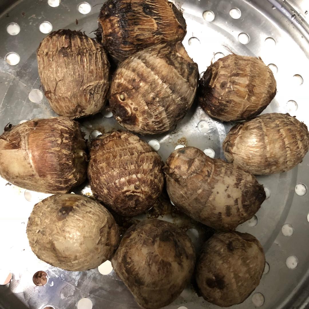 菲菲菲好幸福做的蒸毛芋头