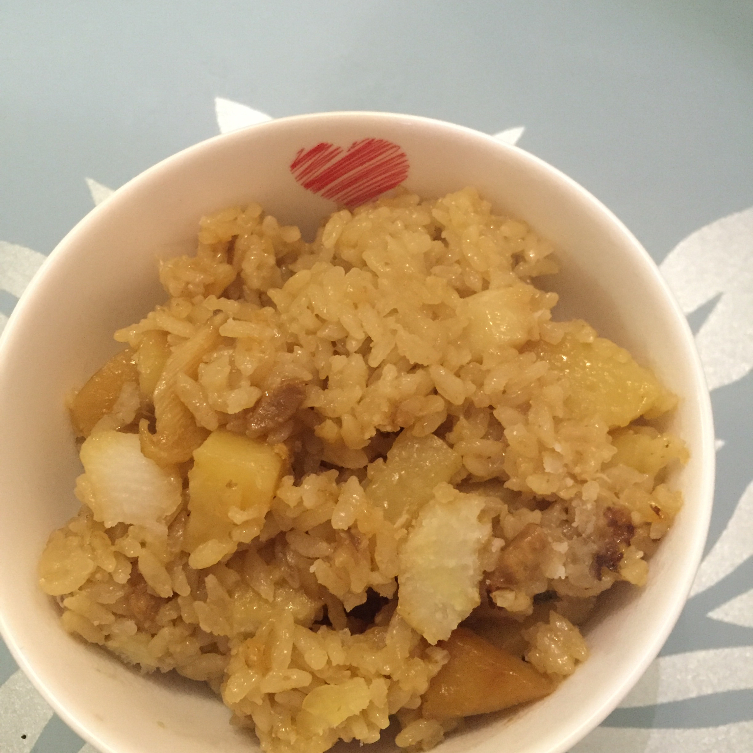 土豆焖饭（电饭锅版）