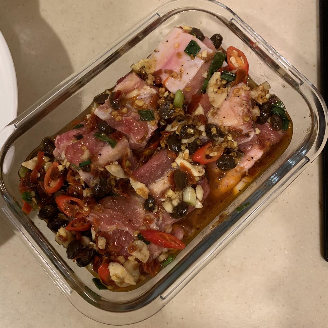 豉椒蒸土豆排骨
