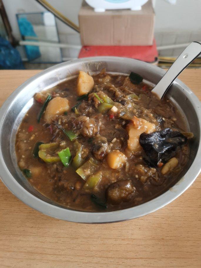 土豆炖茄子