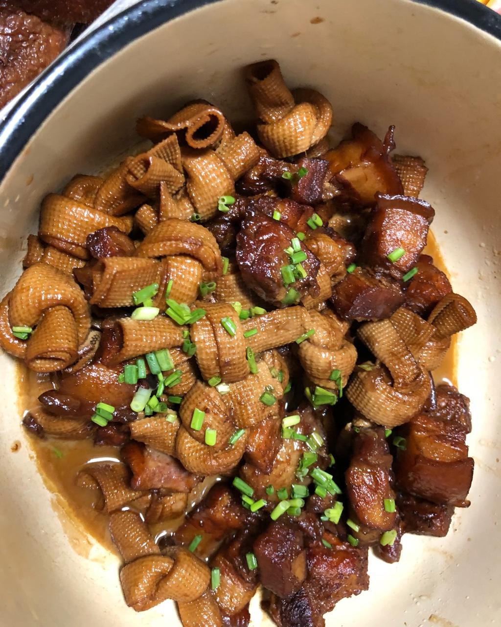 无泪10做的千张结烧肉