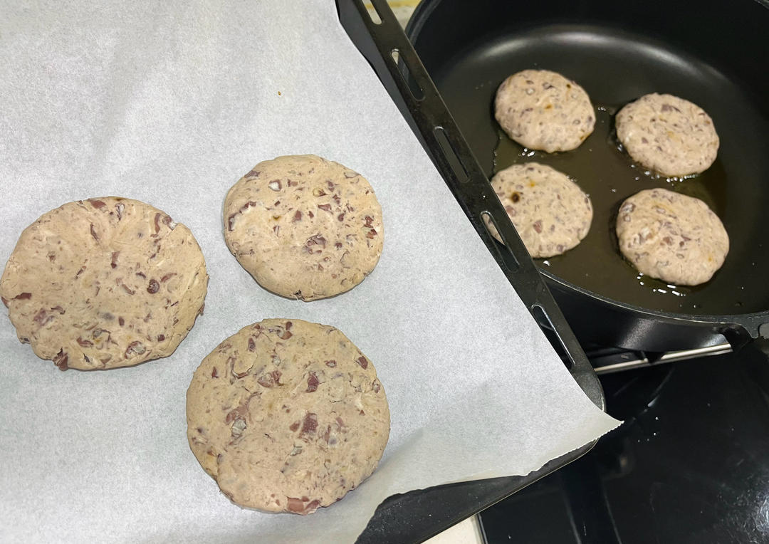 快手红豆糯米饼。糯叽叽，不会失手
