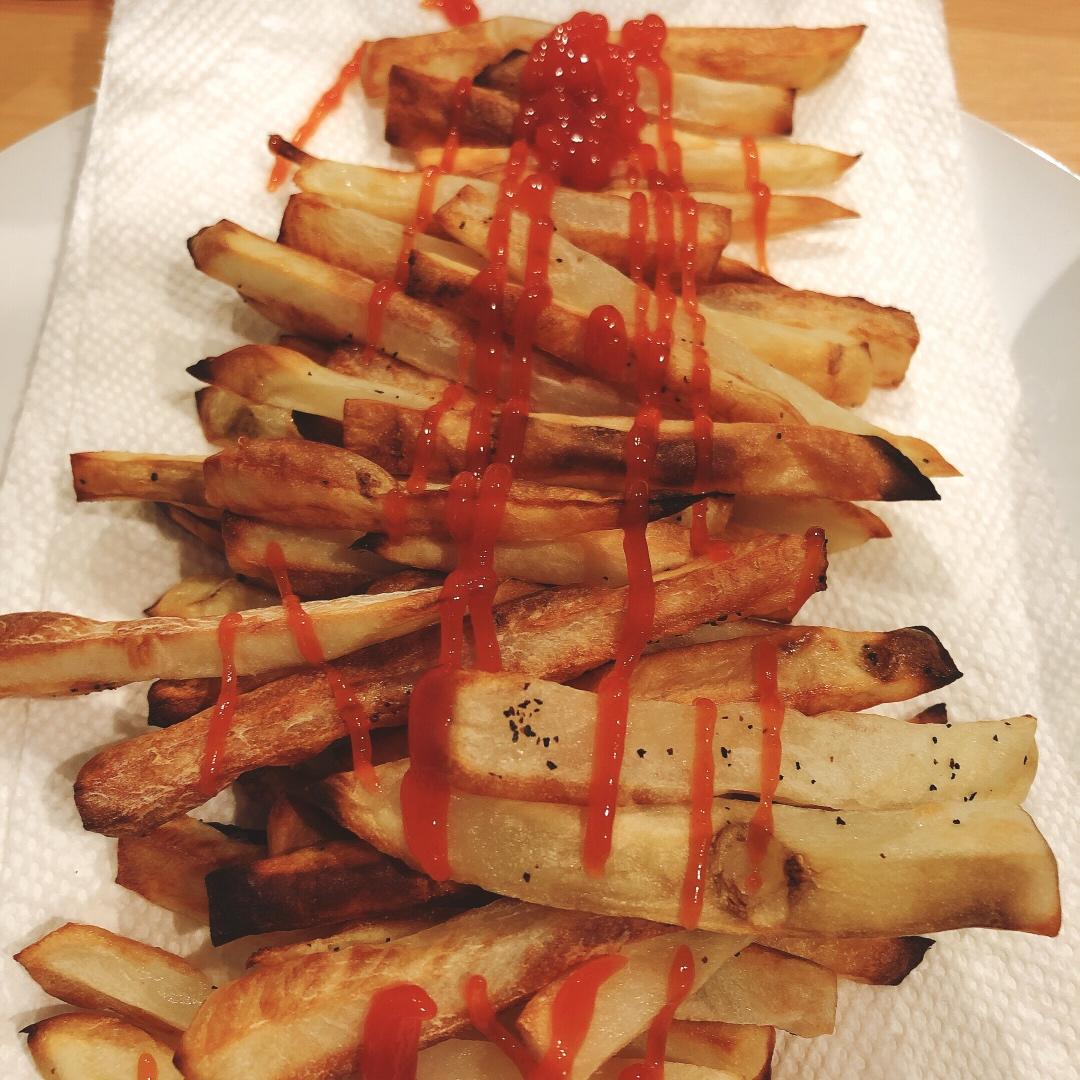 烤箱炸鱼炸土豆条