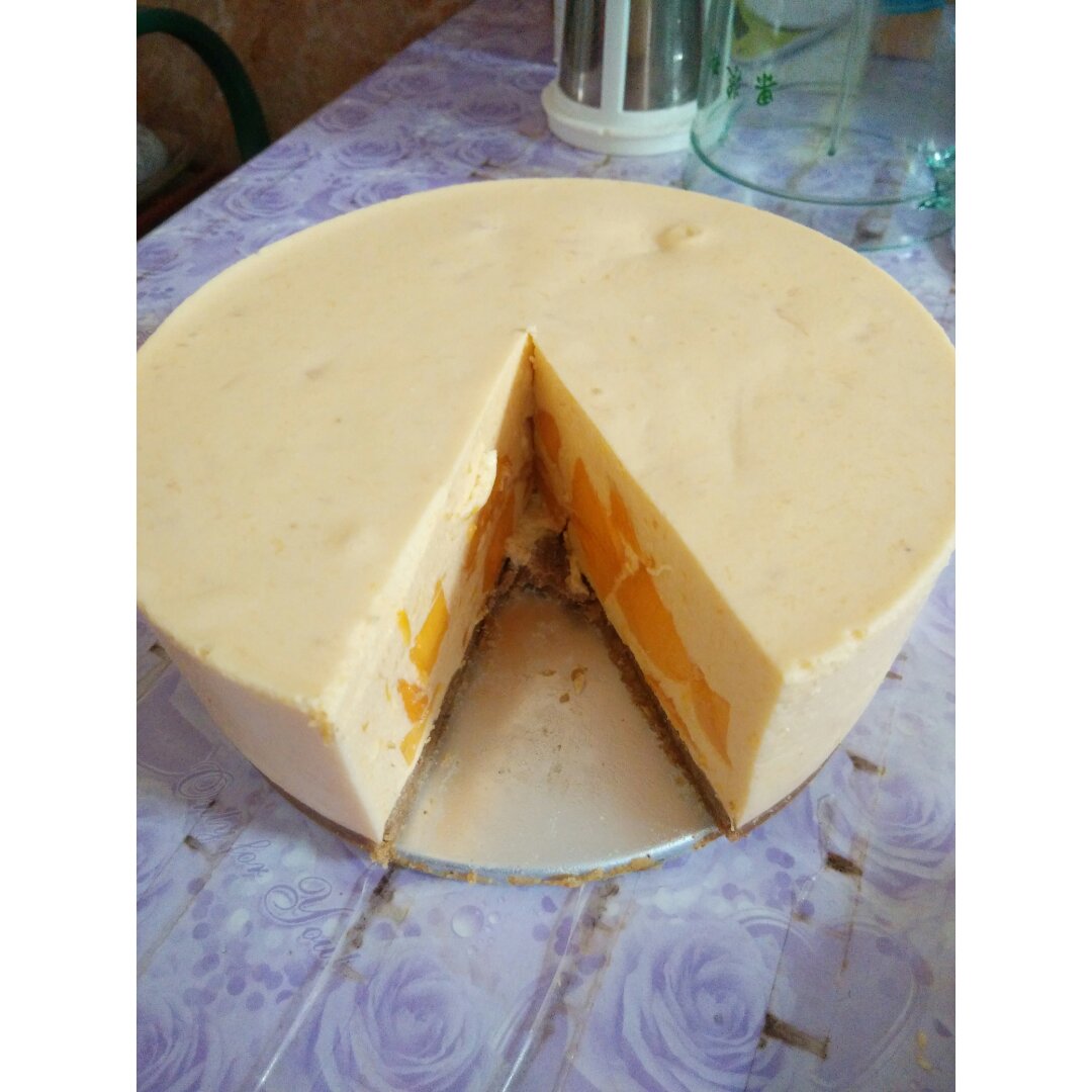 【视频】芒果慕斯（6寸） | 含镜面果胶配方