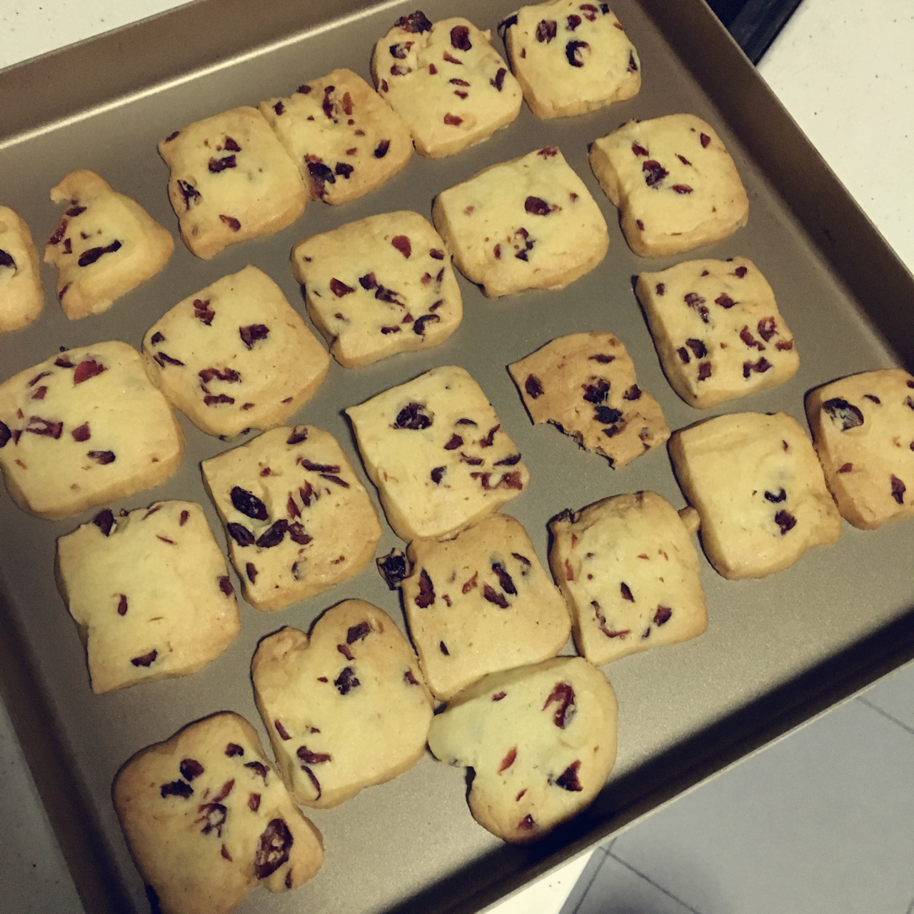 蔓越莓饼干 蔓越莓曲奇