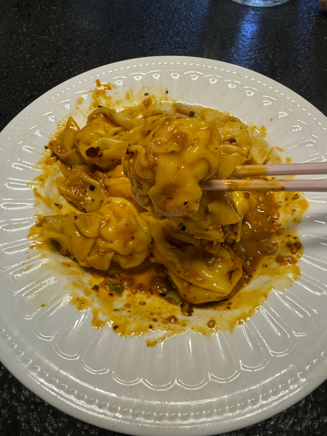 十分钟耳光红油抄手