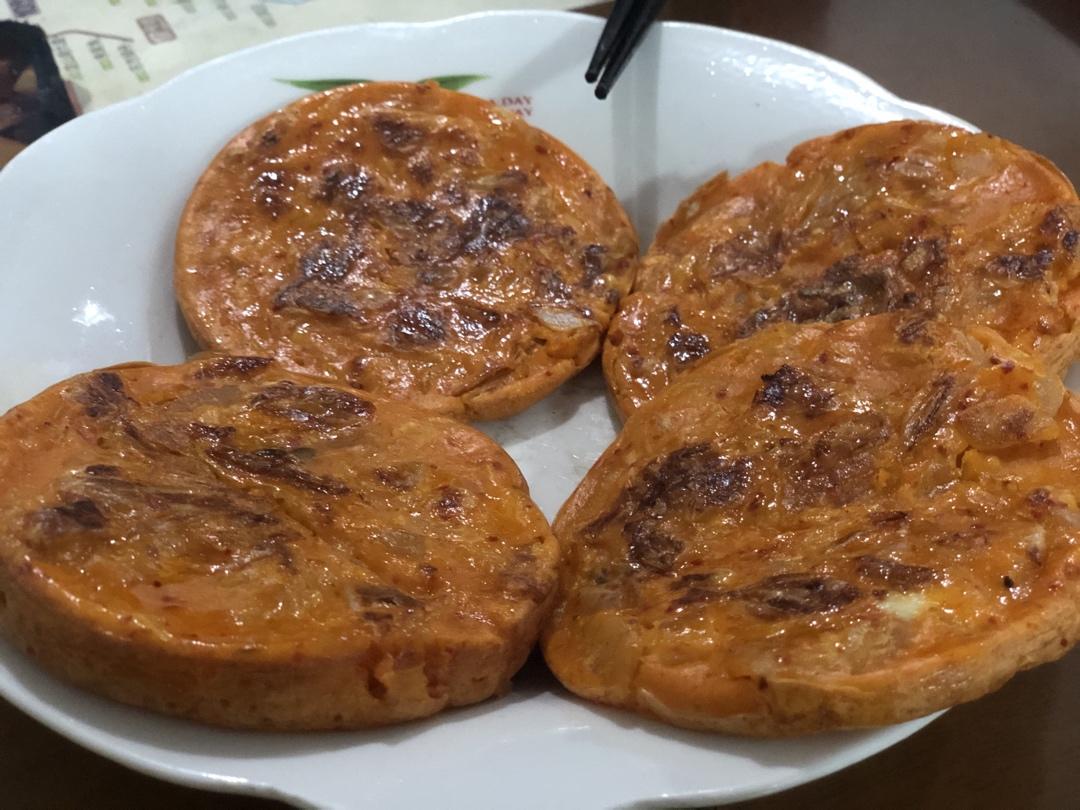 堂妈教你做泡菜饼