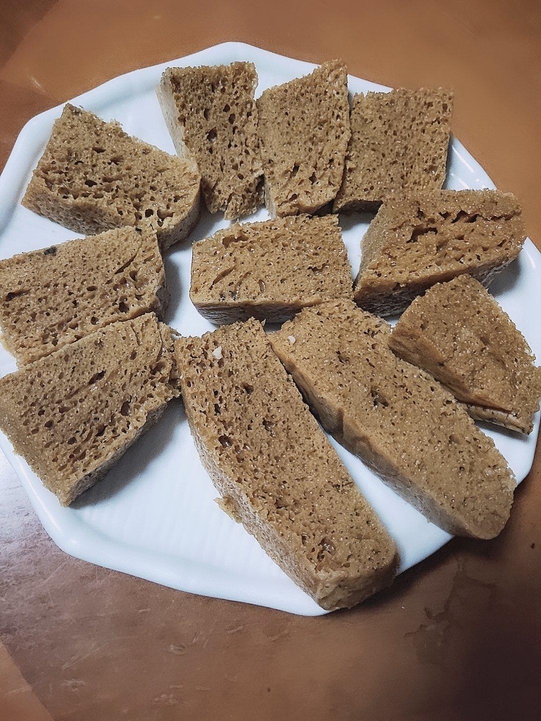 超松软黑糖马拉糕(酵母版)