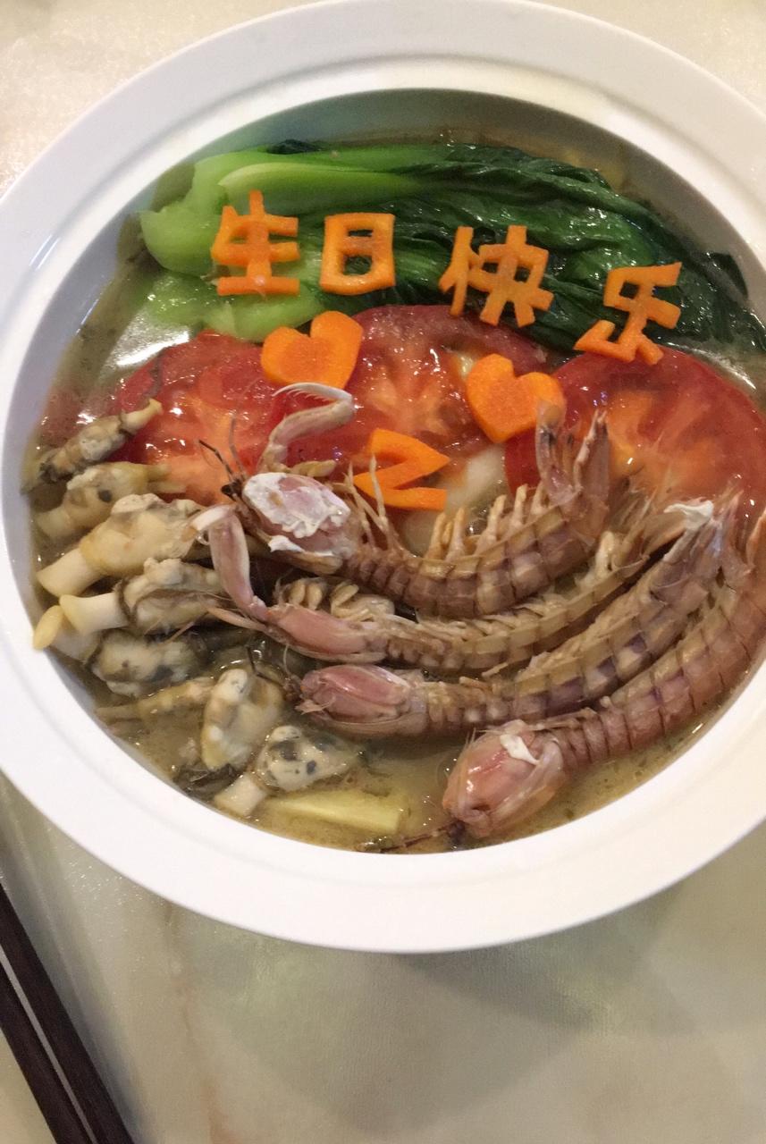 乐coco做的一碗高逼格的生日长寿面