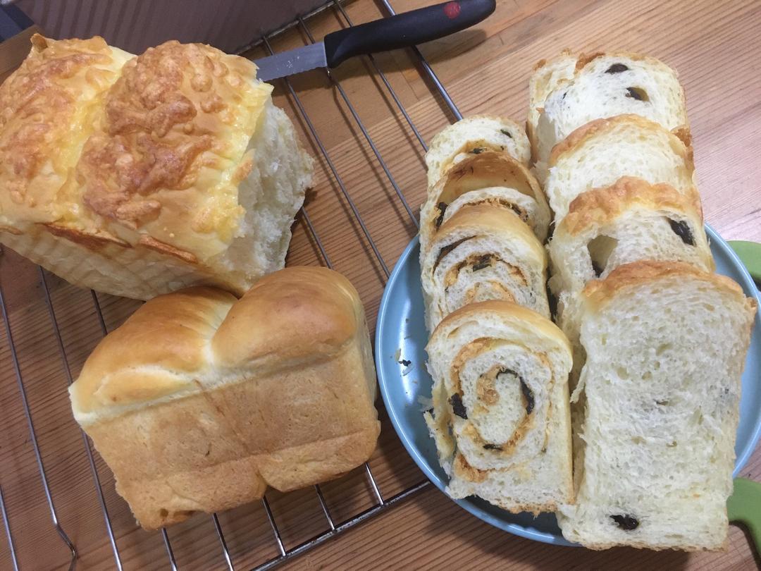 纯奶手撕吐司的做法 步骤1