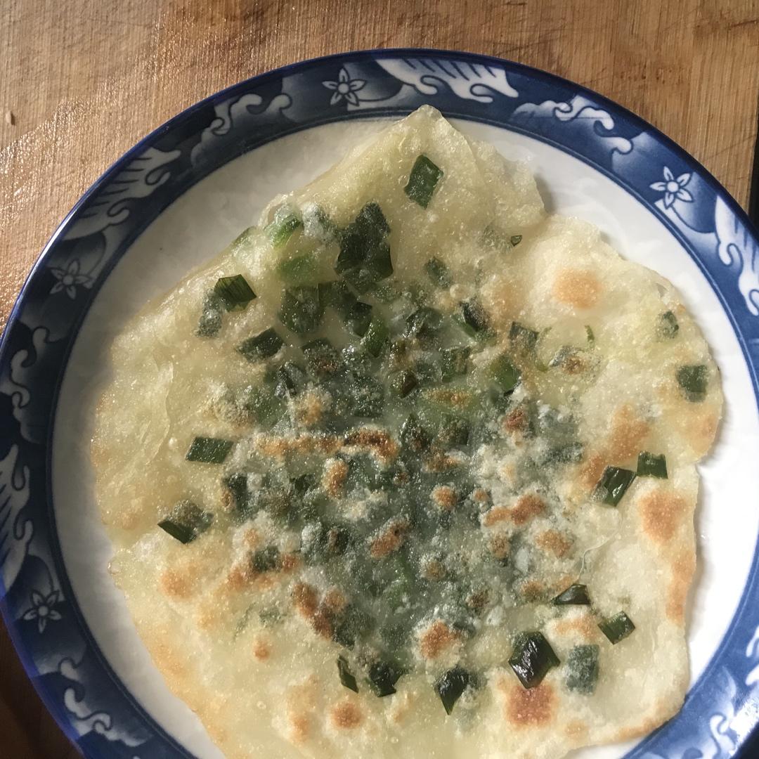 葱油饼（饺子皮 懒人快手版）