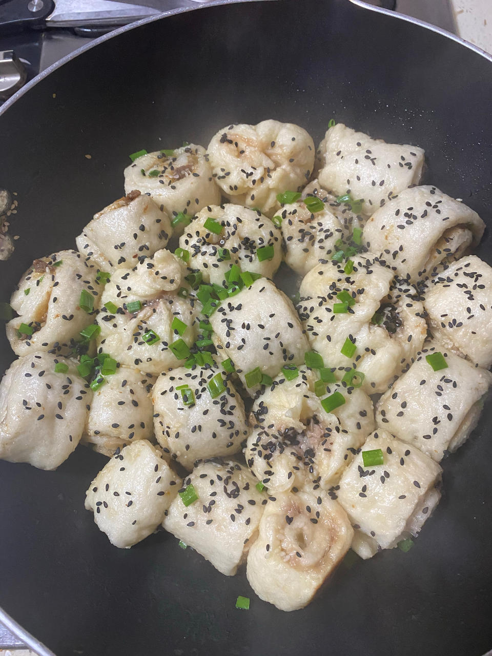 一定要做！—煎卷子【生煎花卷】