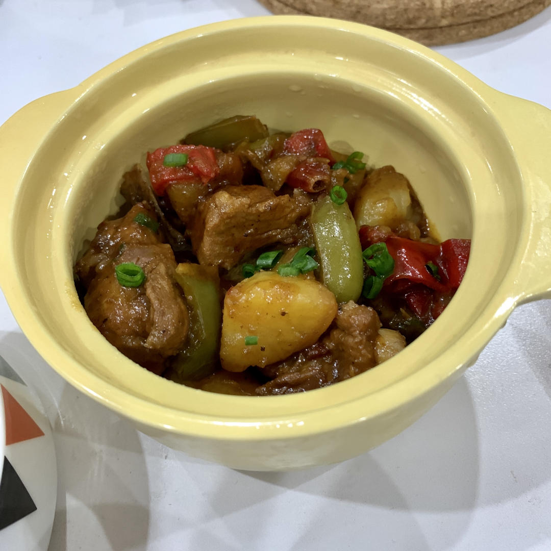 土豆炖排骨