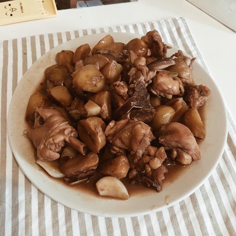 栗子烧鸡腿