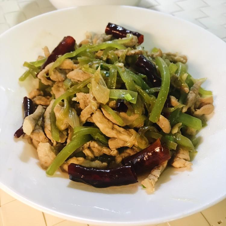 莴笋炒肉