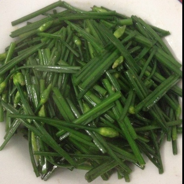 清炒韭菜花