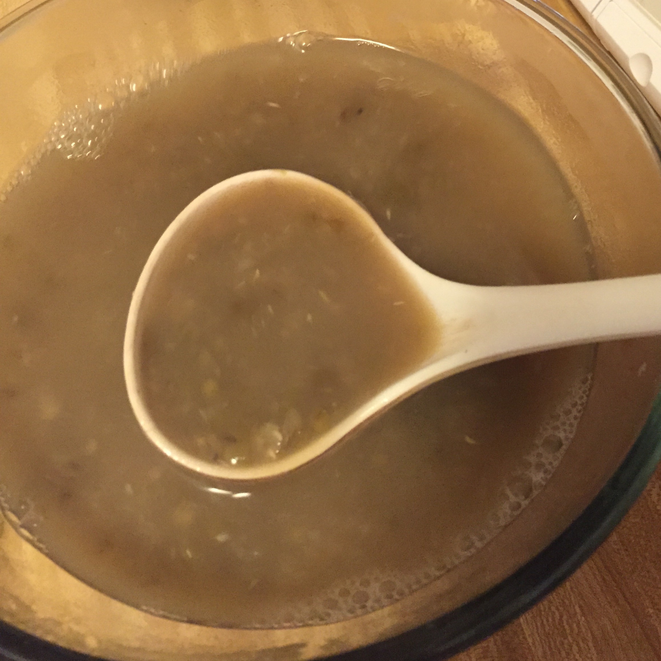 清凉绿豆沙