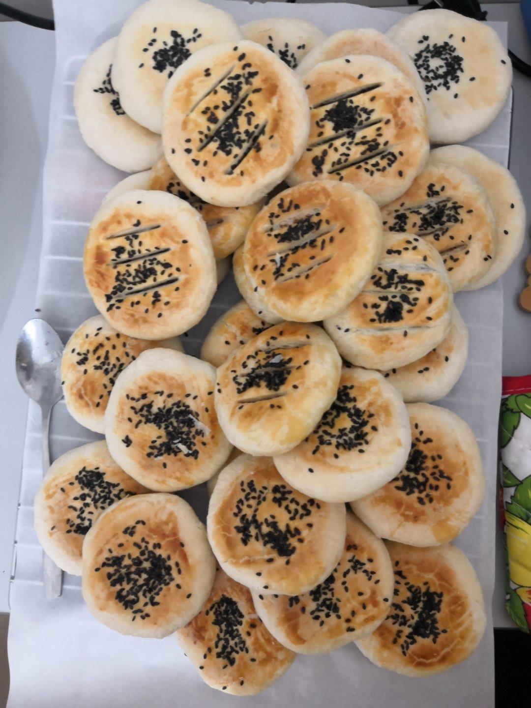 堂妈小厨——酥皮绿豆饼