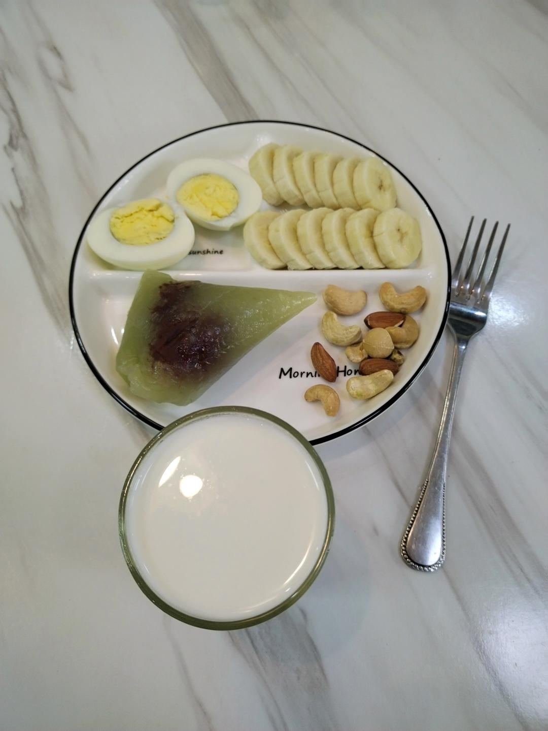 粒粒红豆西米粽