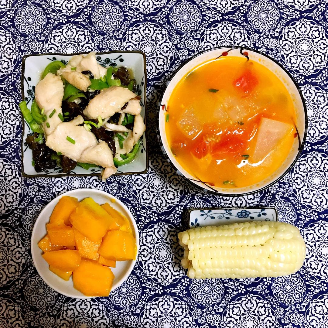炒黑鱼片