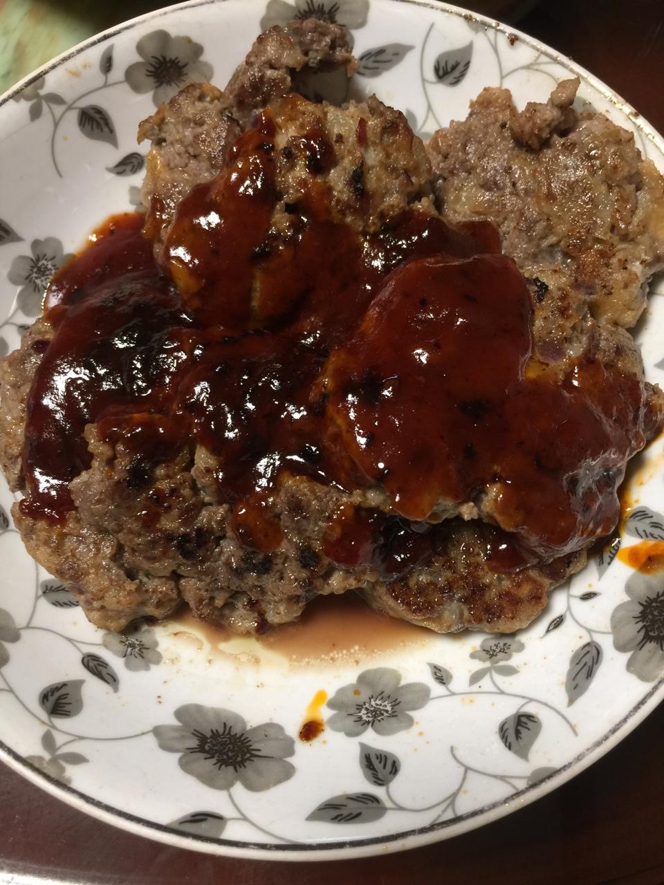 小孩子最爱的汉堡牛肉饼